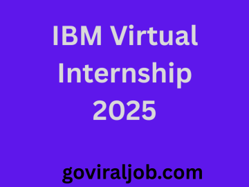 IBM Virtual Internship 2025