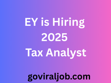 EY is Hiring 2025