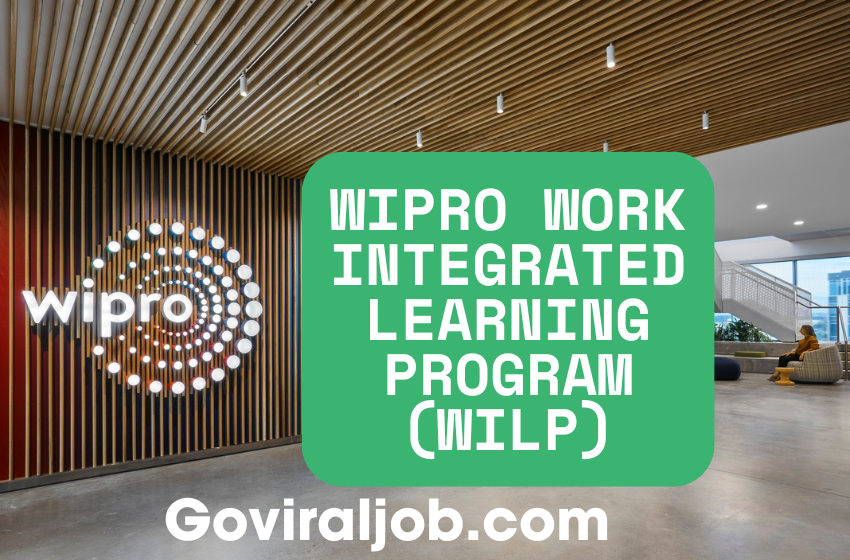 Wipro Work Integrated Learning Program
